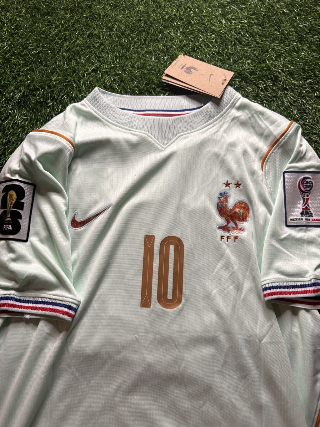 France 2026 World Cup Away Jersey with Patches – Mbappé
