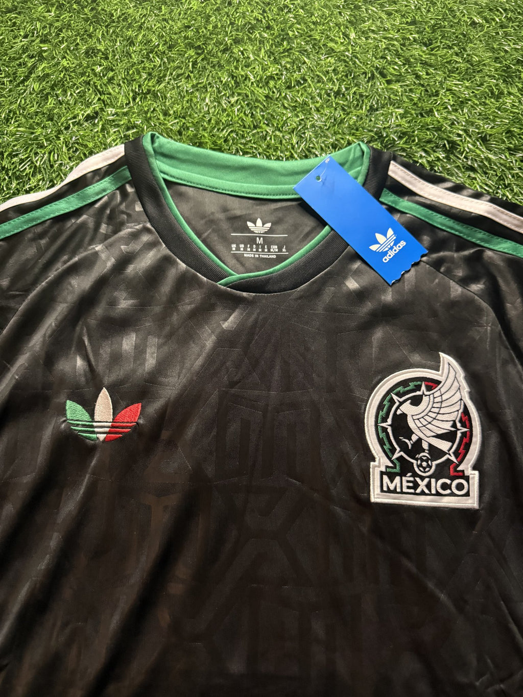 Mexico Black Jersey (Colored Adidas Logo)