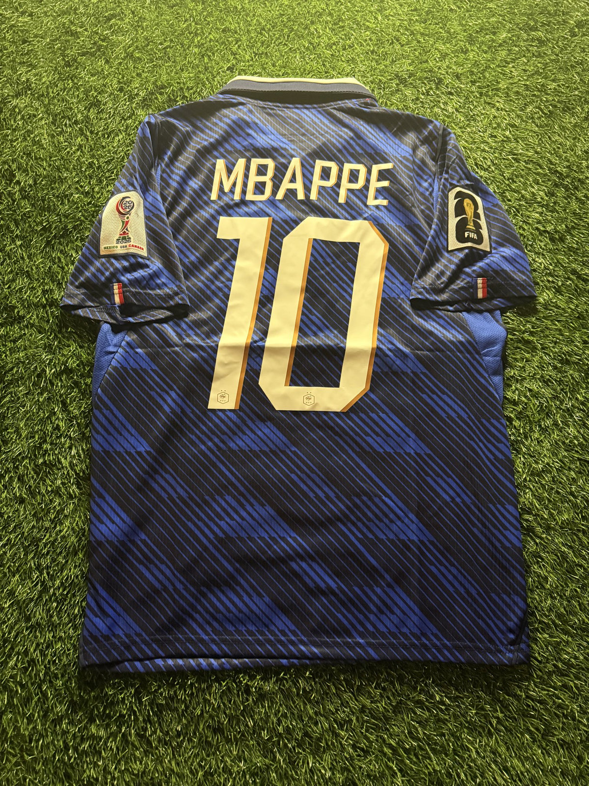France 2026 World Cup Home Jersey with Patch – Mbappé