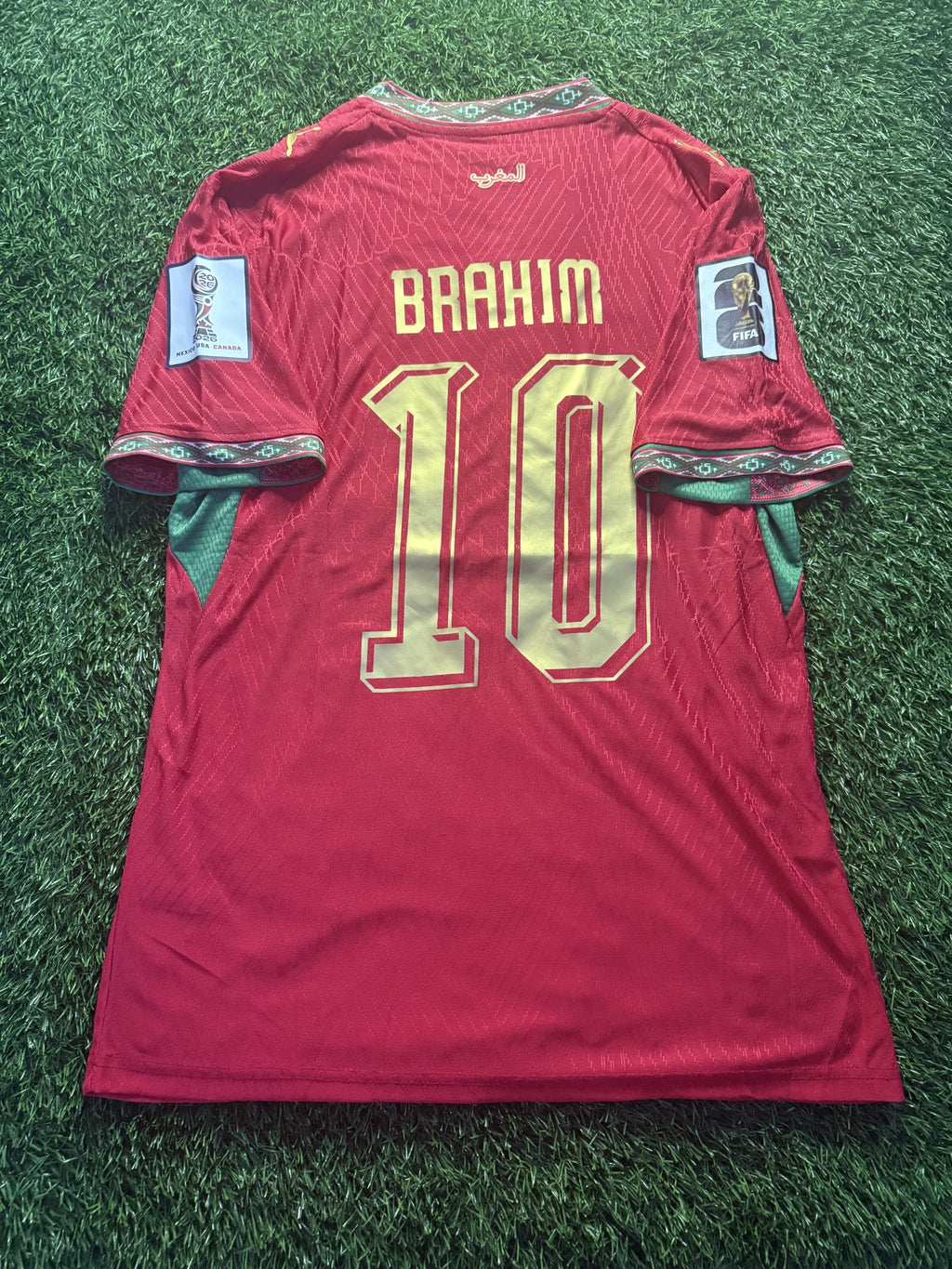 Morocco 2026 Home Jersey – Brahim Díaz