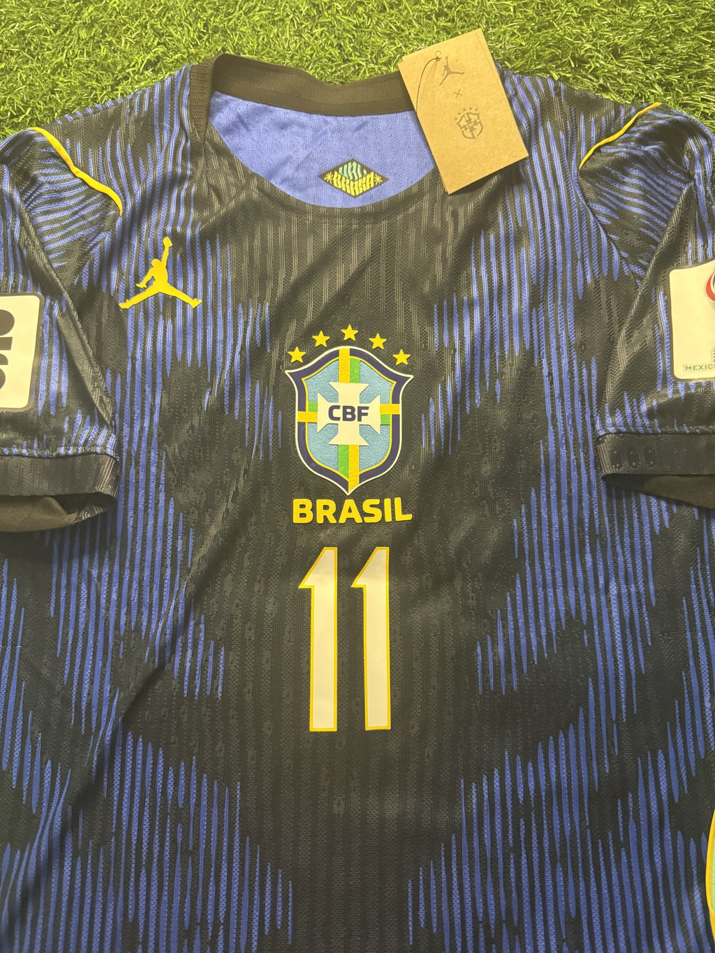 Brazil 2026 Away Jersey – Raphinha – Player Version