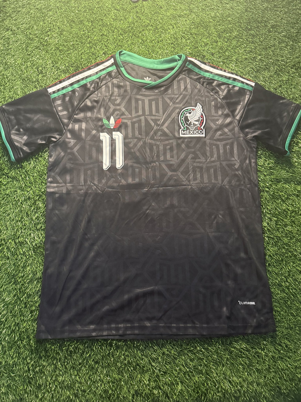 Mexico Black Jersey (Colored Adidas Logo) – Giménez