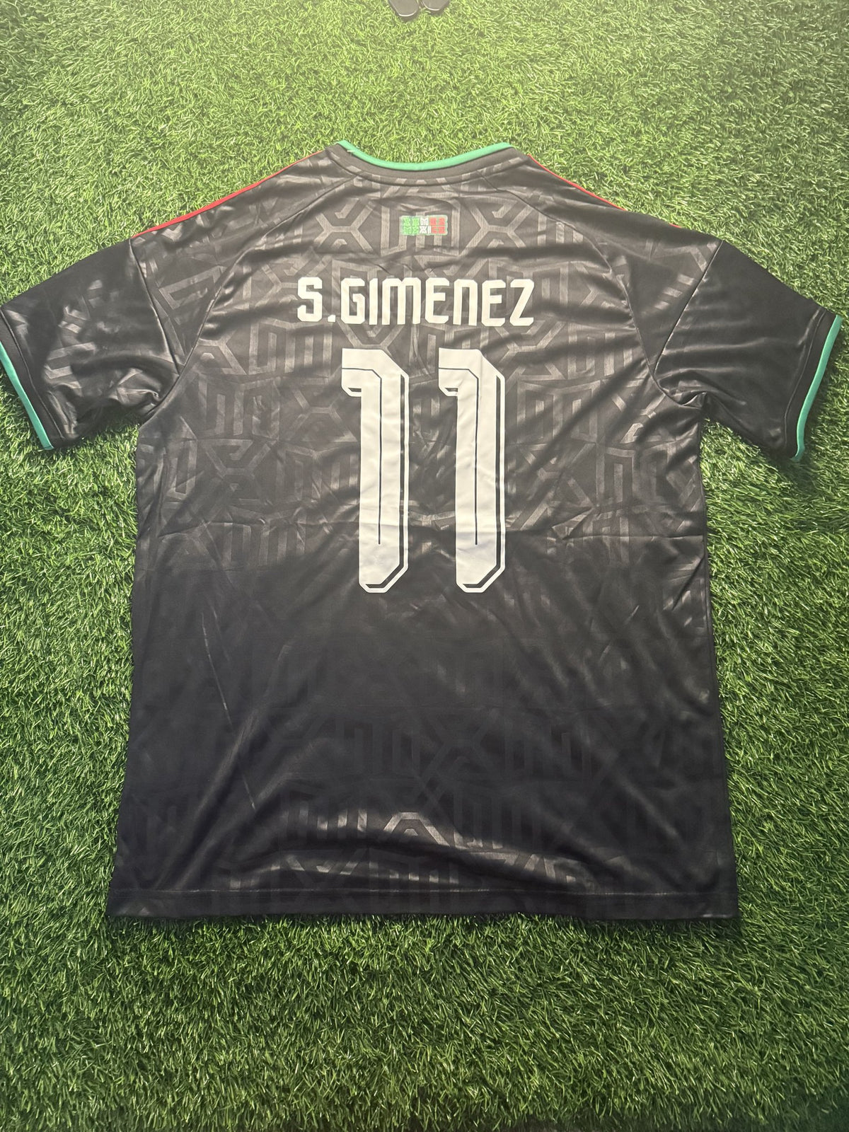 Mexico Black Jersey (Colored Adidas Logo) – Giménez