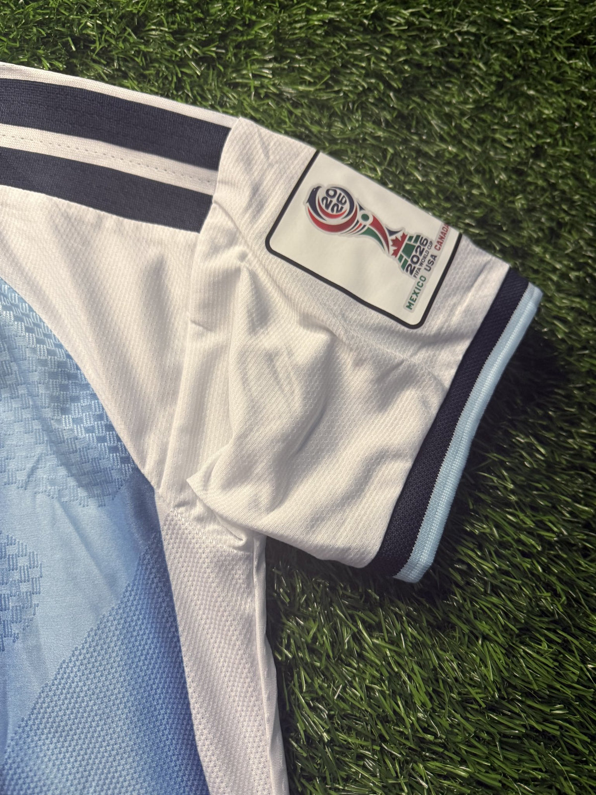 Argentina 2026 World Cup Home Jersey with Patch – Julián Álvarez – Player Version