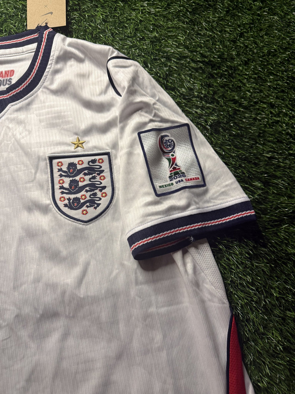 England 2026 World Cup Home Jersey with Patch