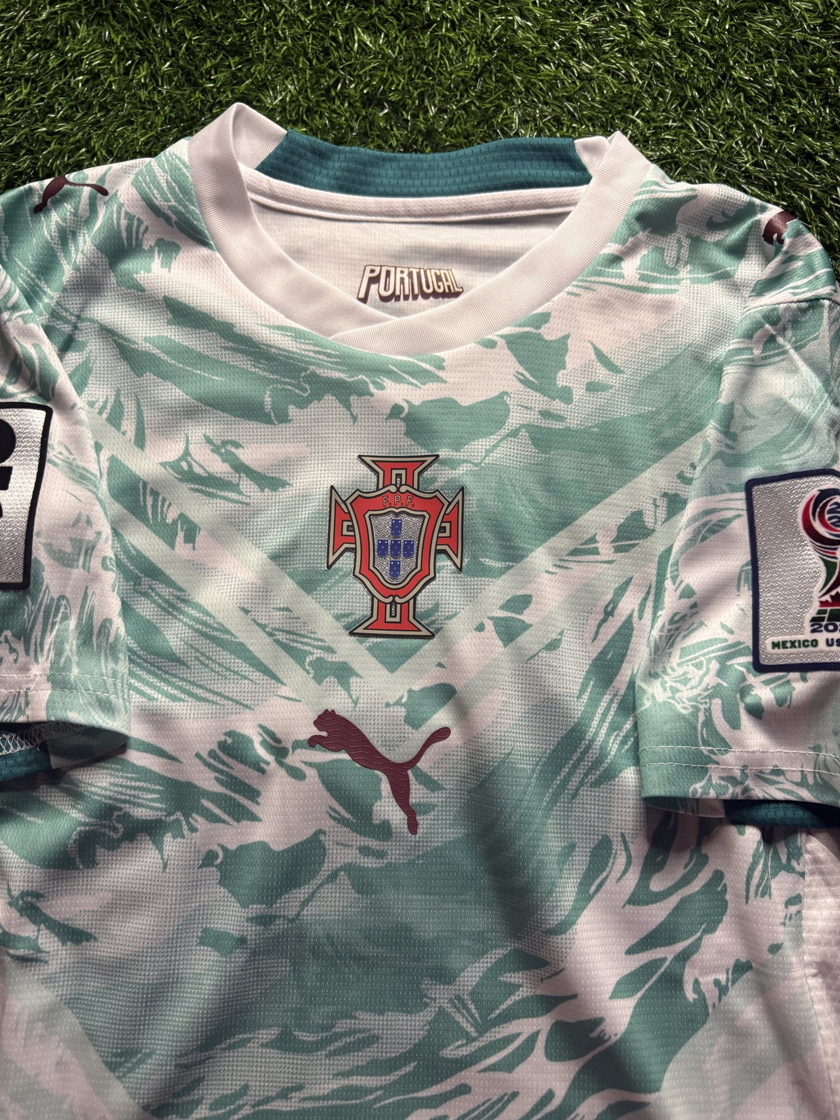 Portugal 2026 World Cup Away Jersey with Patch