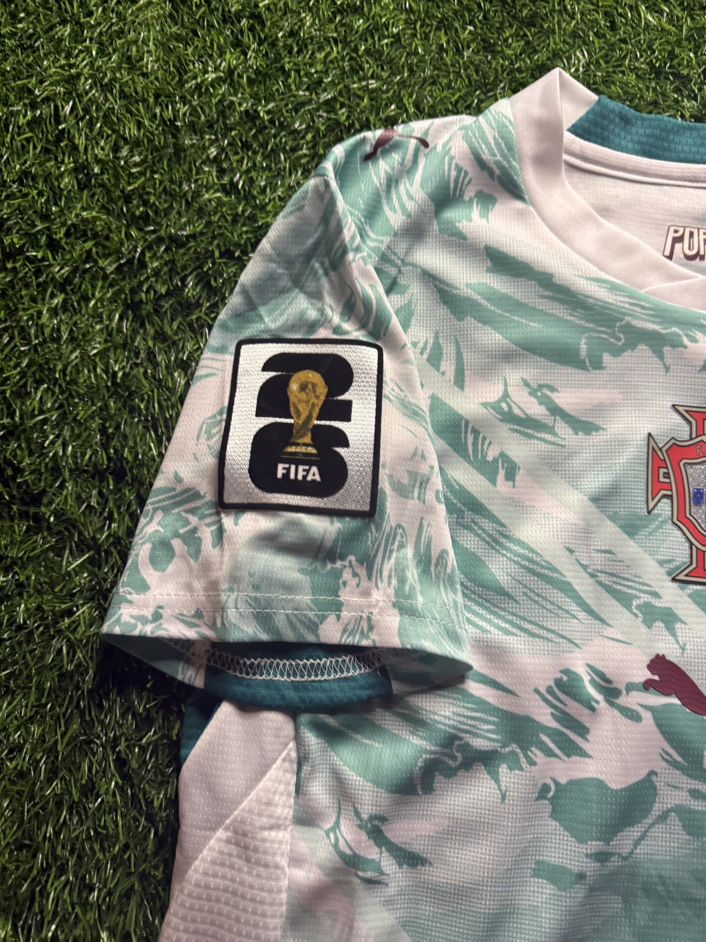 Portugal 2026 World Cup Away Jersey with Patch