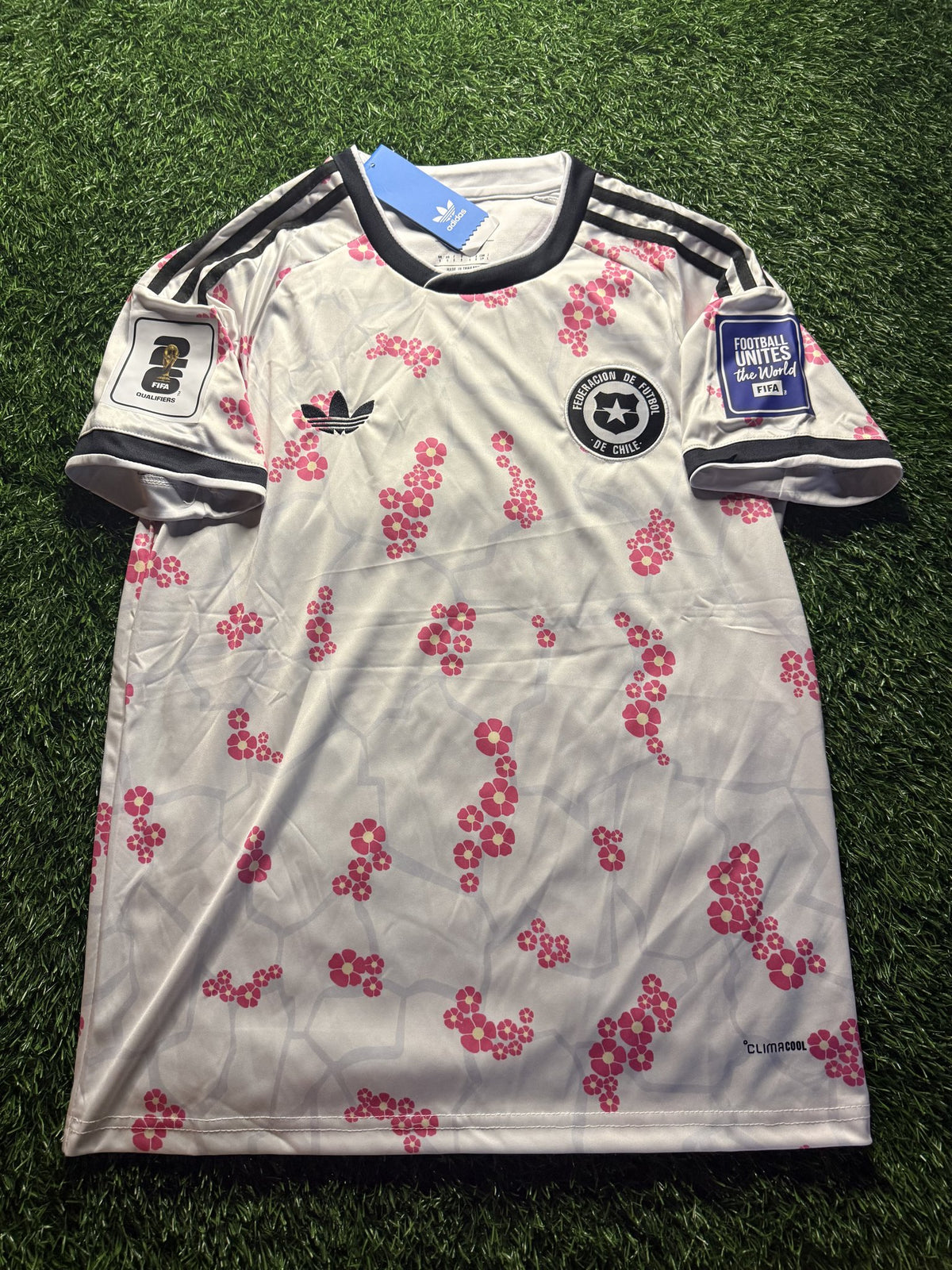 Chile 2026 World Cup White Jersey with Patch