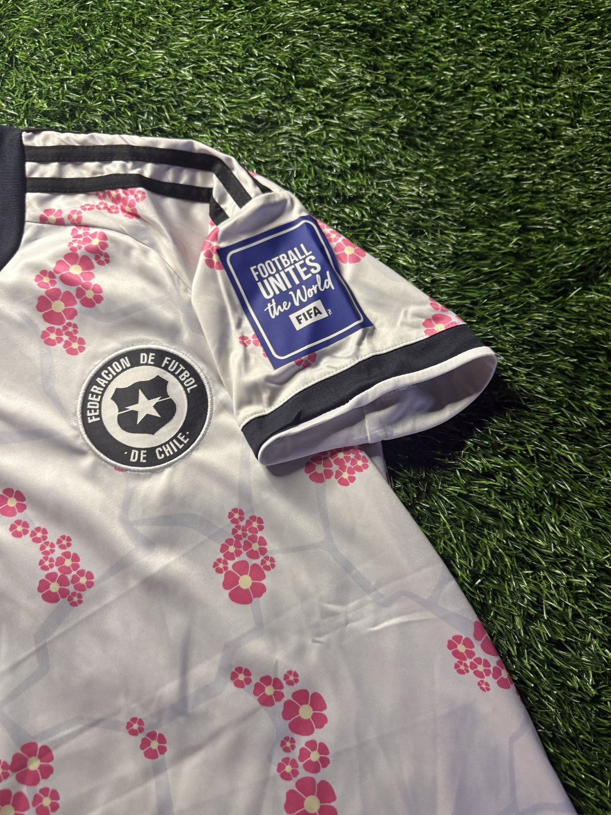 Chile 2026 World Cup White Jersey with Patch