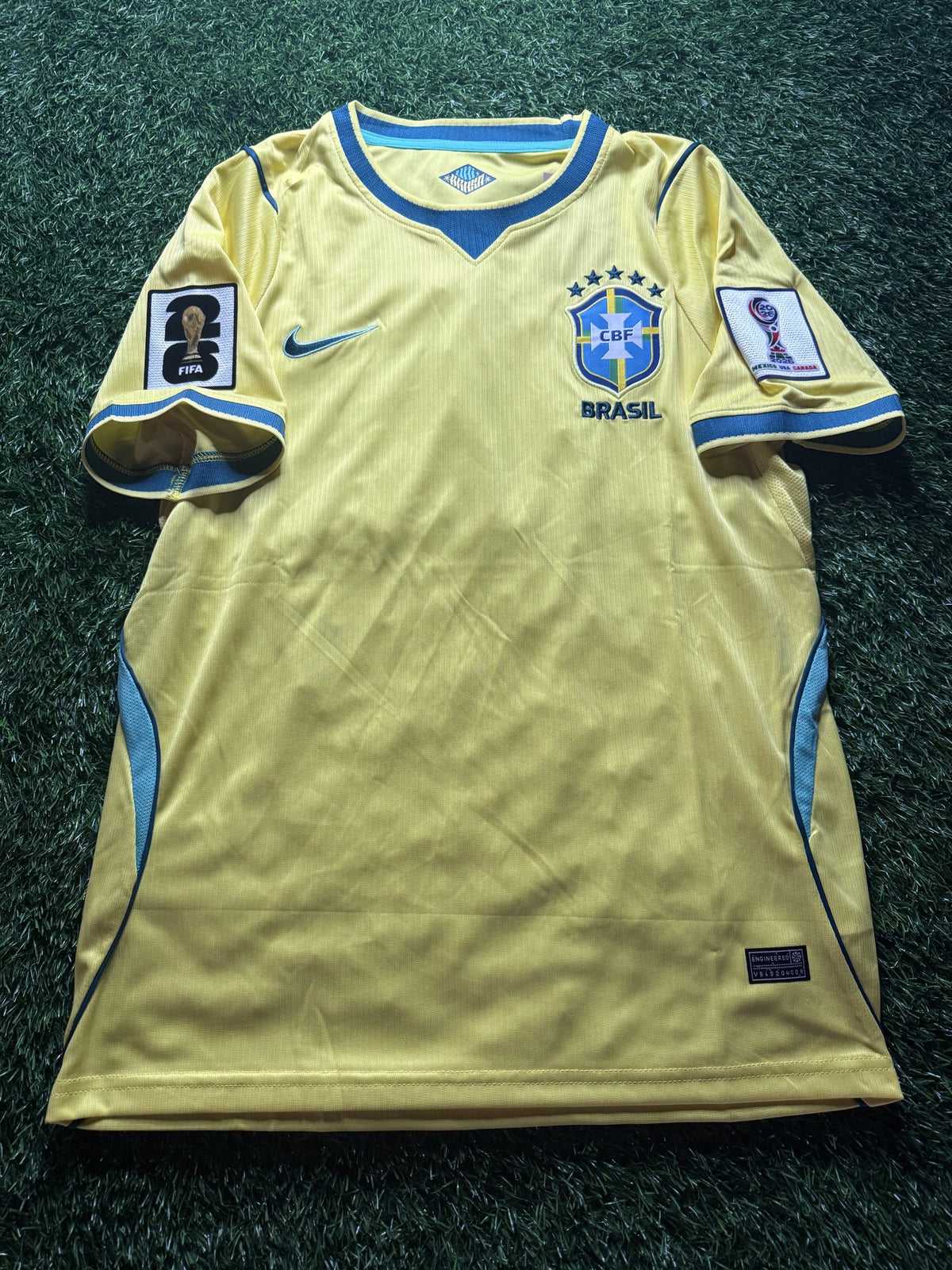 Brazil 2026 World Cup Home Jersey with Patch