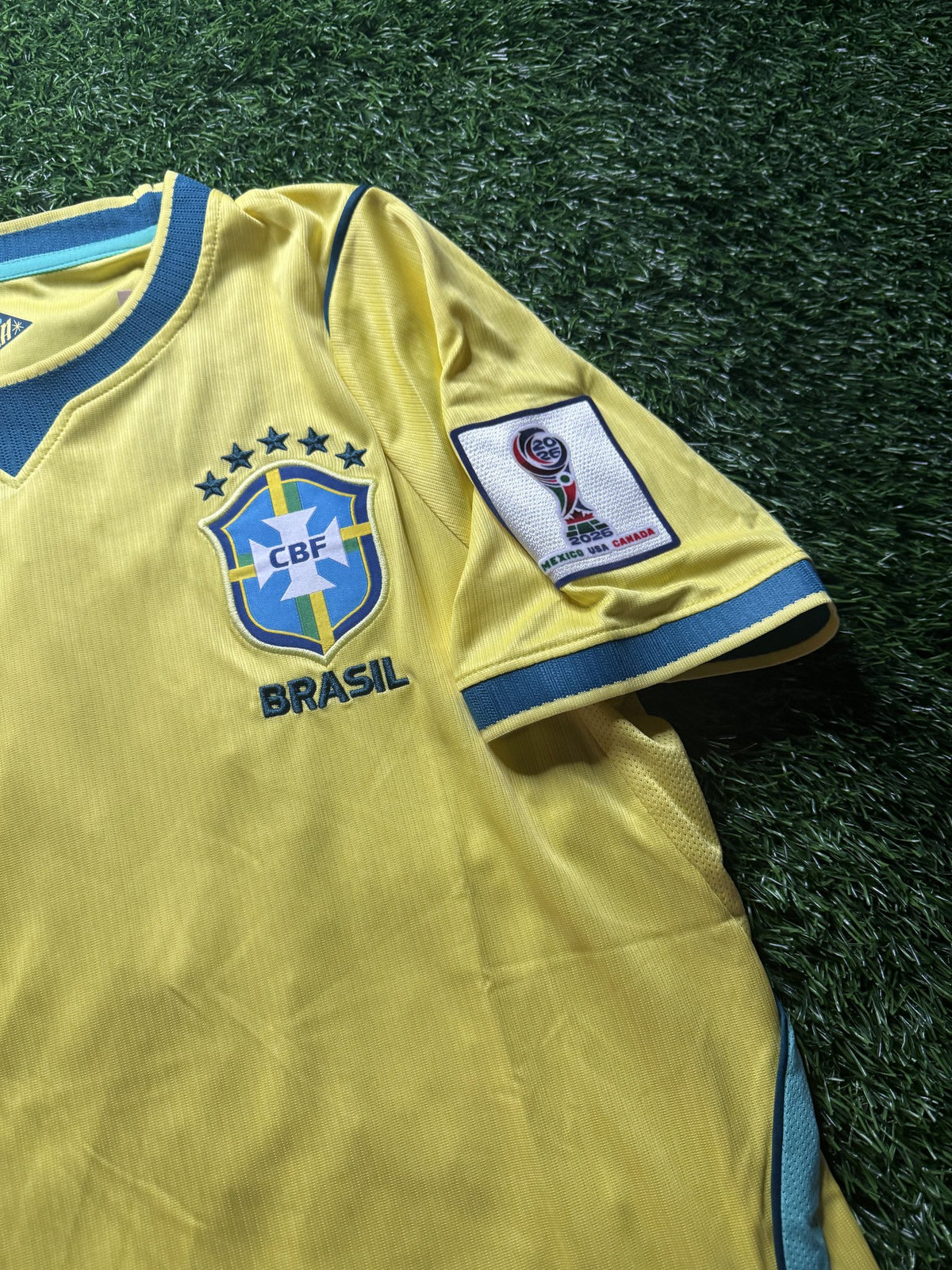 Brazil 2026 World Cup Home Jersey with Patch