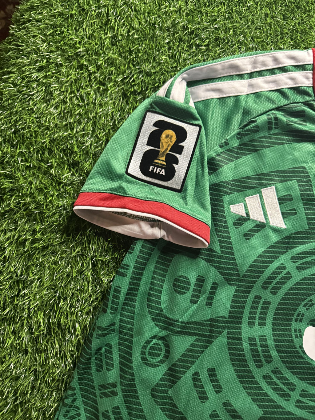 Mexico 2026 World Cup Home Jersey with Patch – Raúl Jiménez