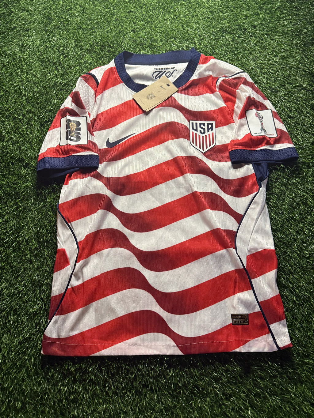 USA 2026 World Cup Home Jersey with Patch – Player Version