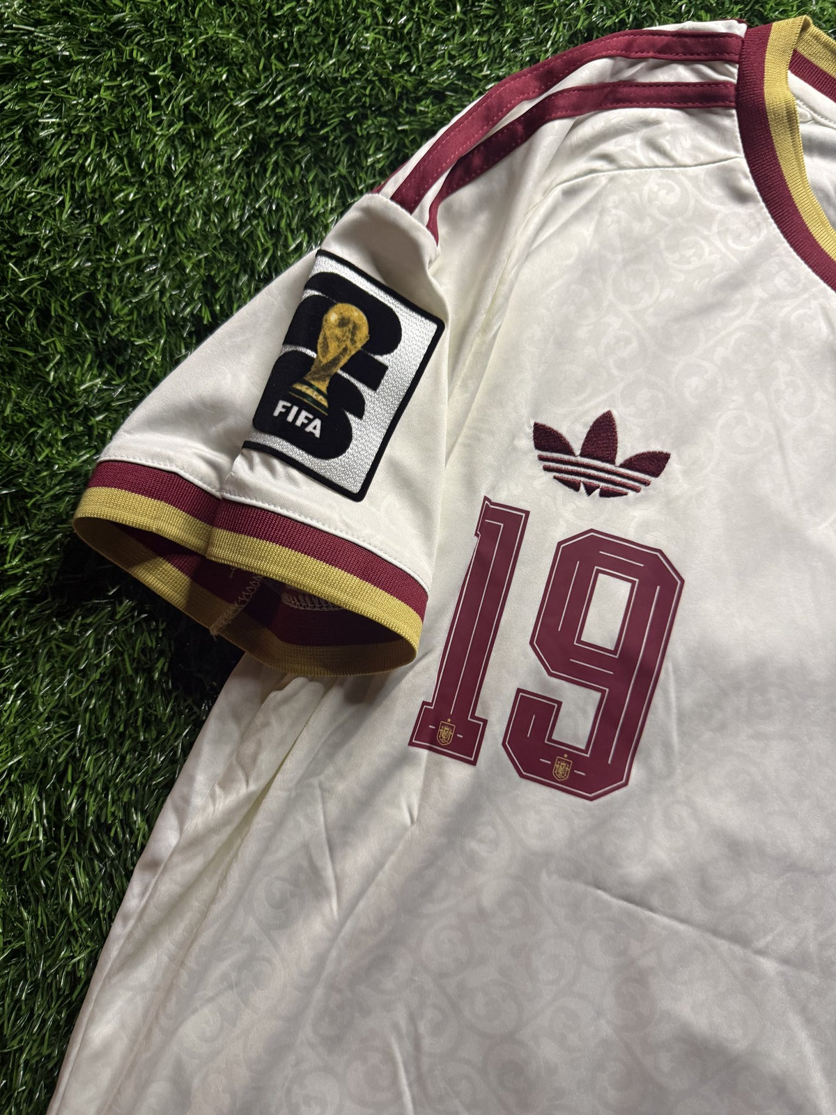 Spain 2026 World Cup Away Jersey with Patch – Lamine Yamal