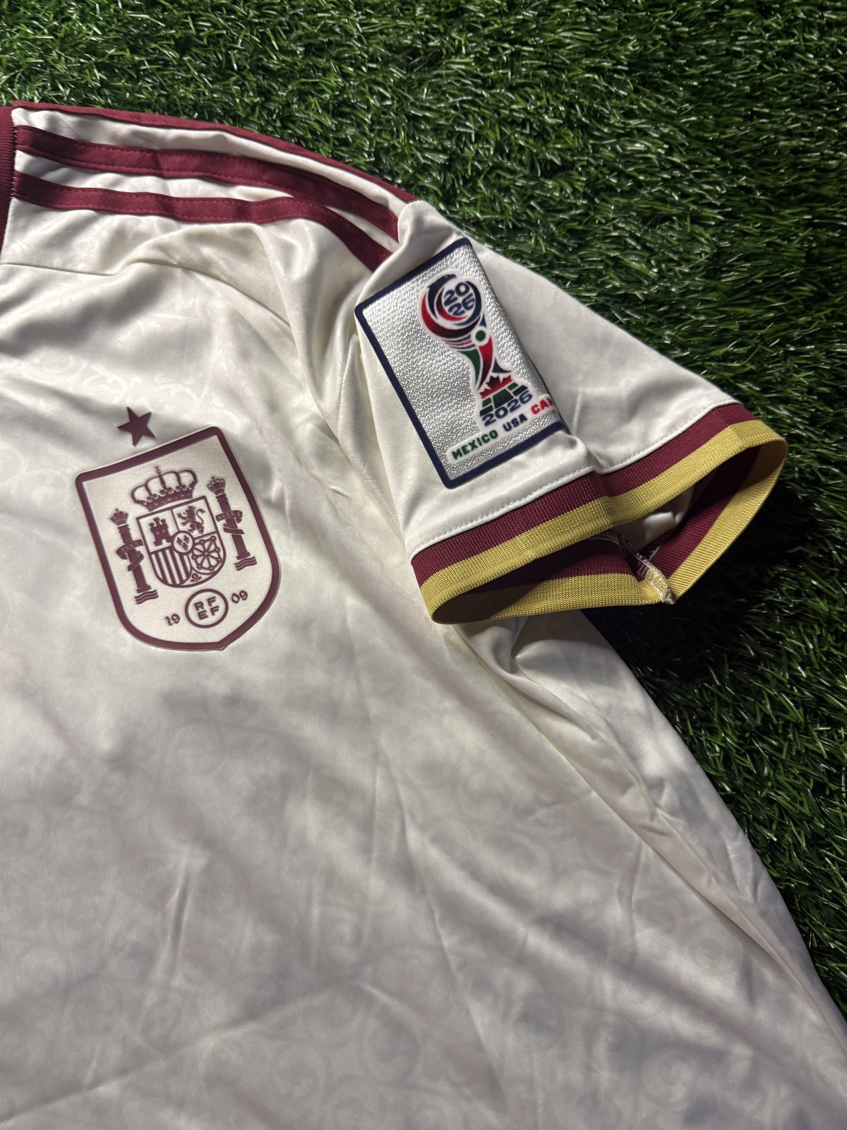 Spain 2026 World Cup Away Jersey with Patch – Lamine Yamal