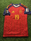 Spain 2026 World Cup Home Jersey with Patch – Lamine Yamal