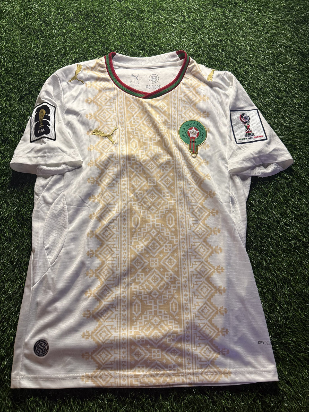 Morocco 2026 World Cup Away Jersey with Patch