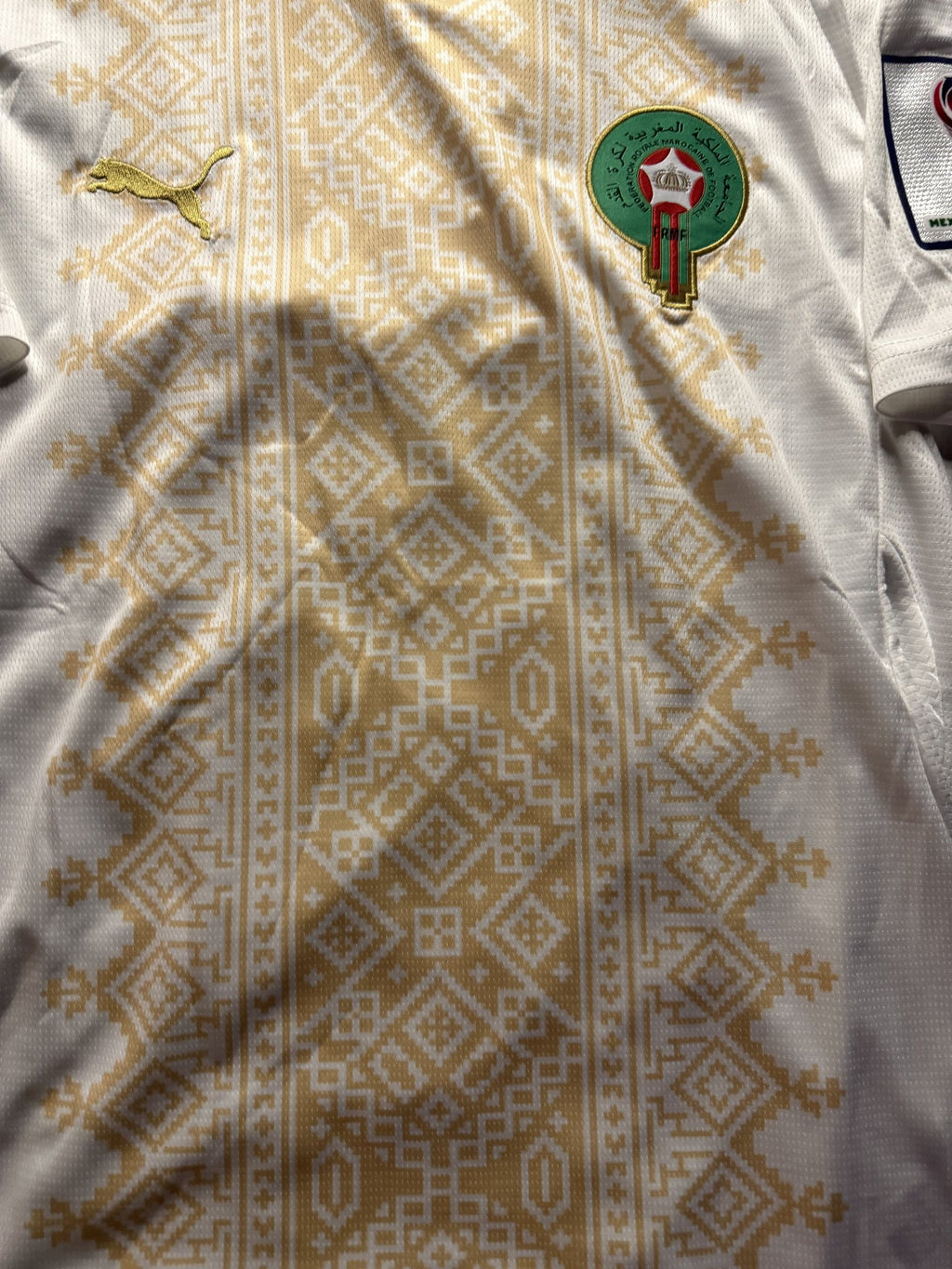 Morocco 2026 World Cup Away Jersey with Patch