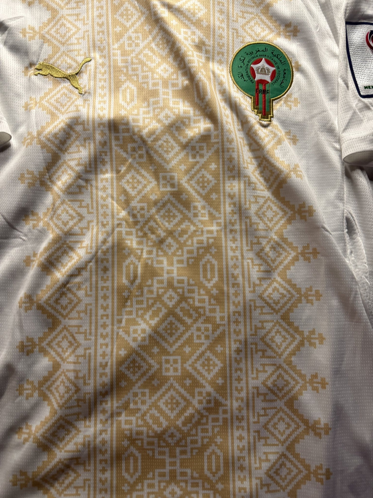 Morocco 2026 World Cup Away Jersey with Patch