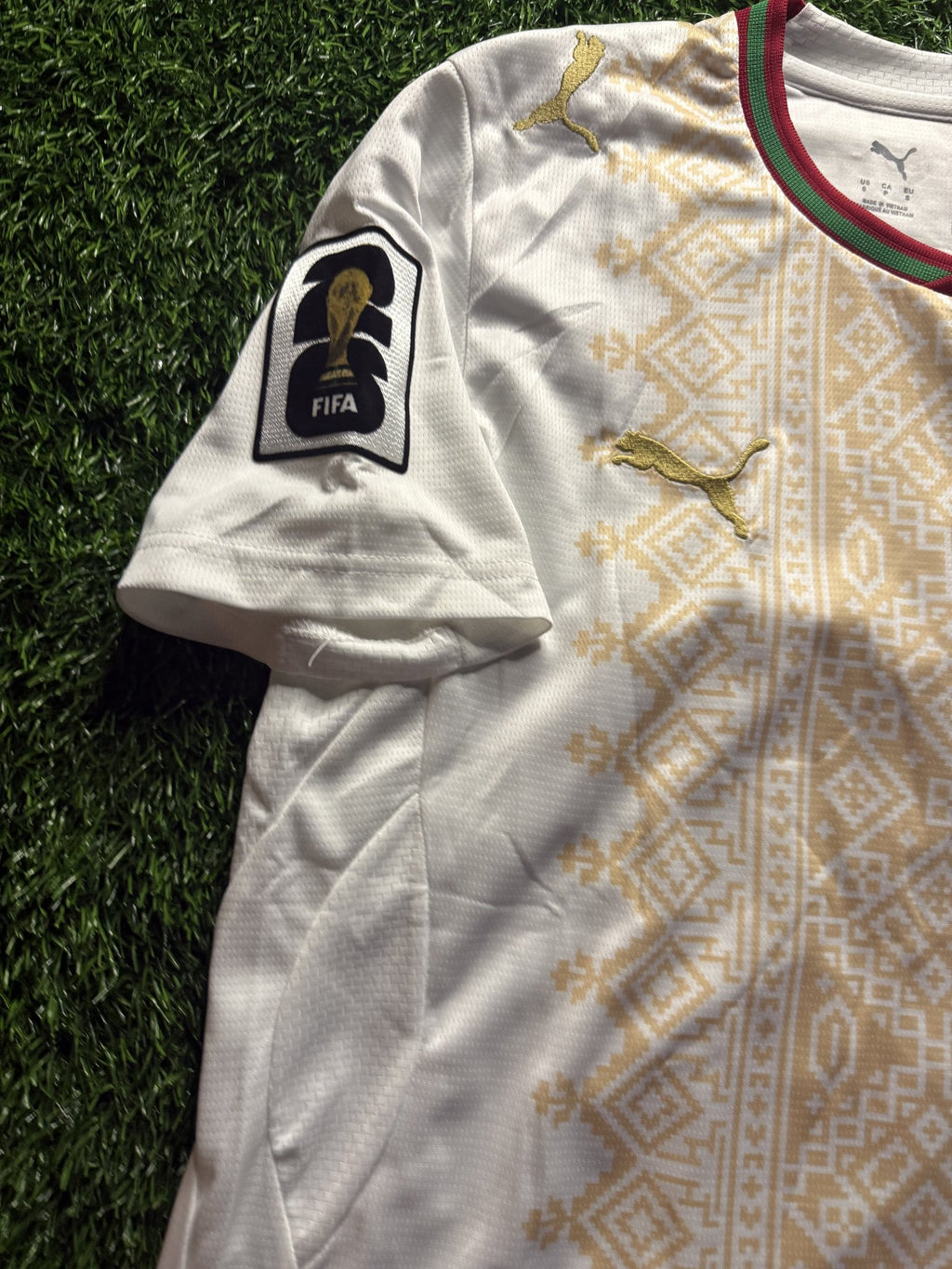 Morocco 2026 World Cup Away Jersey with Patch