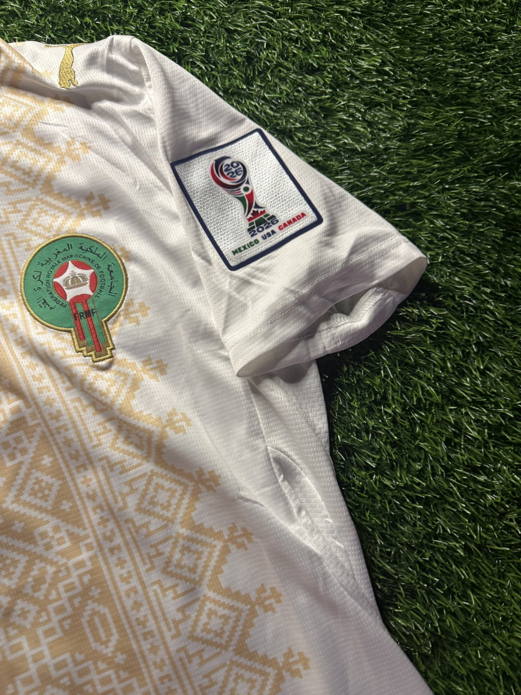 Morocco 2026 World Cup Away Jersey with Patch