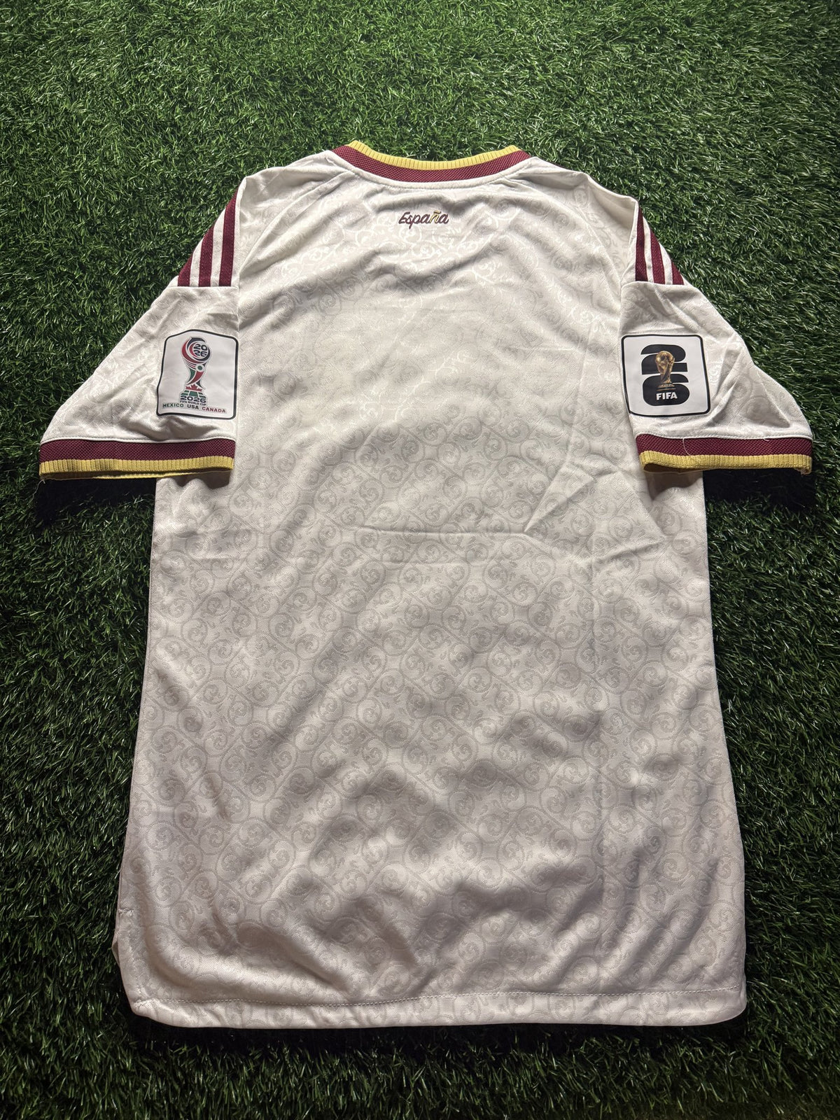 Spain 2026 World Cup Away Jersey with Patch