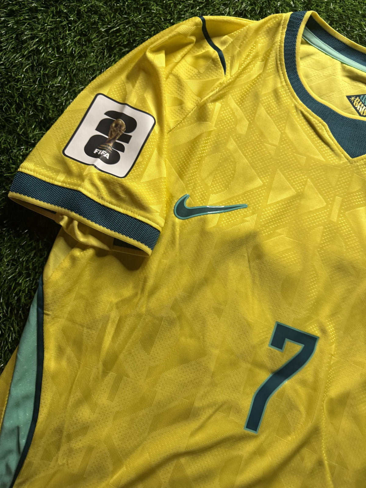 Brazil 2026 World Cup Home Jersey – Vinícius Jr. – Player Version