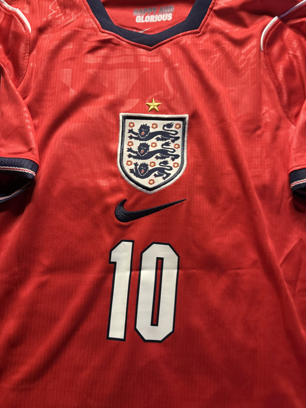 England 2026 World Cup Away Jersey with Patch – Bellingham