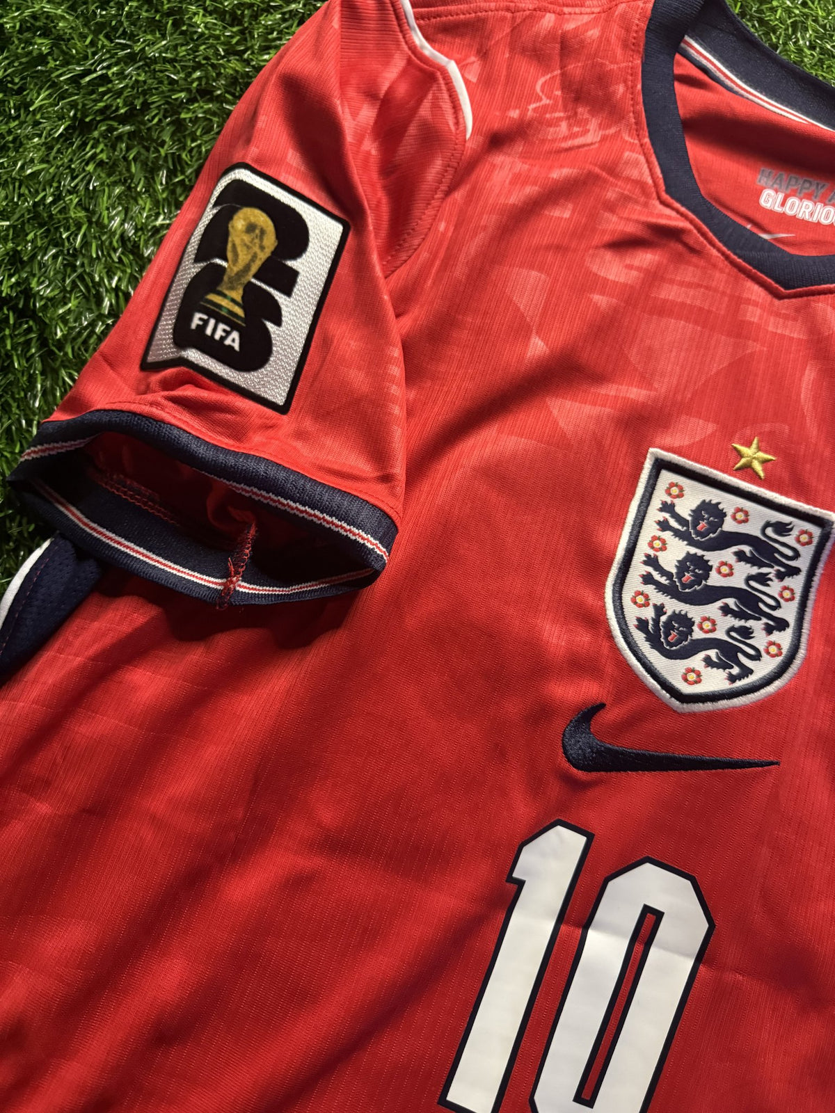 England 2026 World Cup Away Jersey with Patch – Bellingham