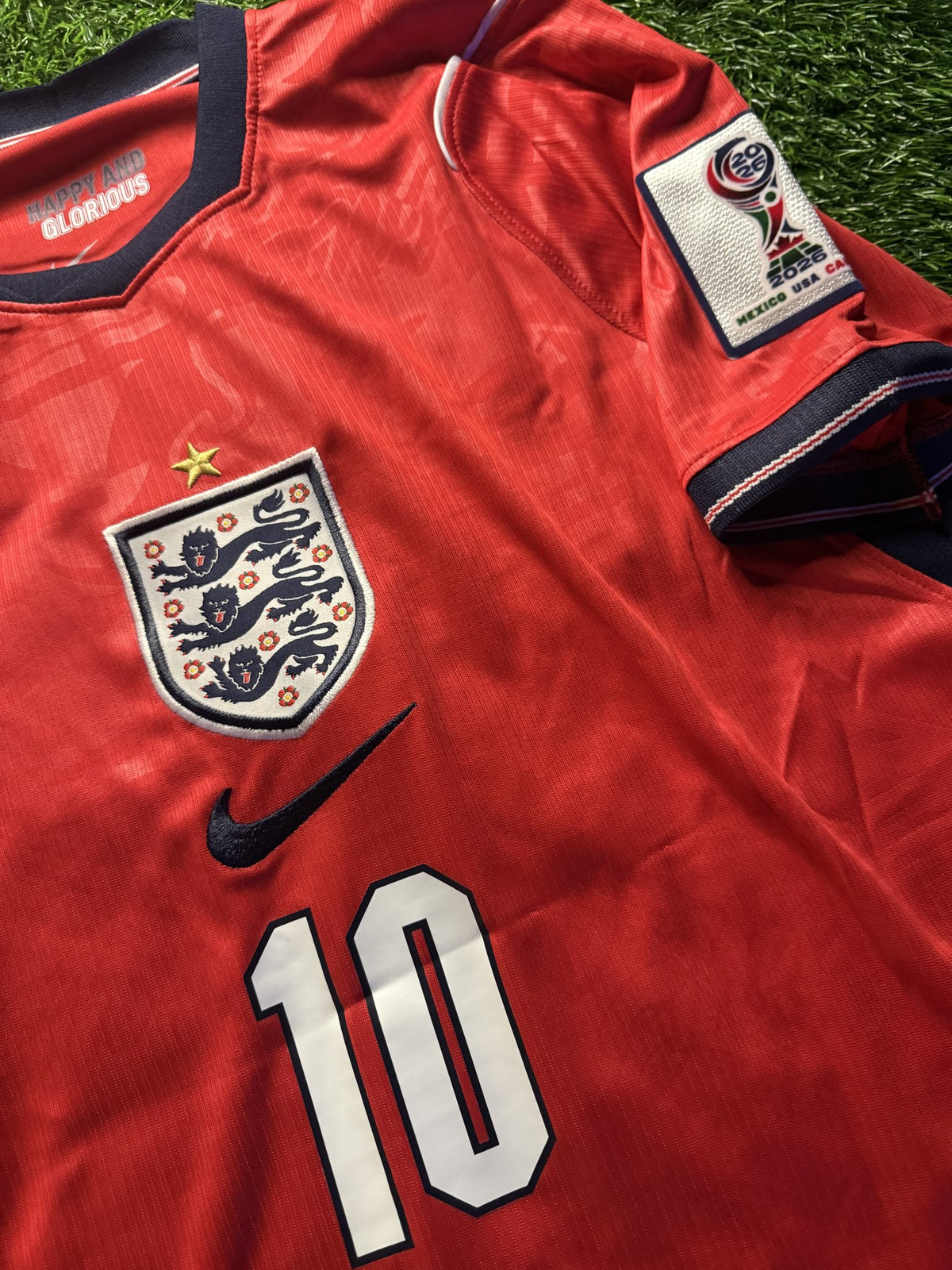 England 2026 World Cup Away Jersey with Patch – Bellingham