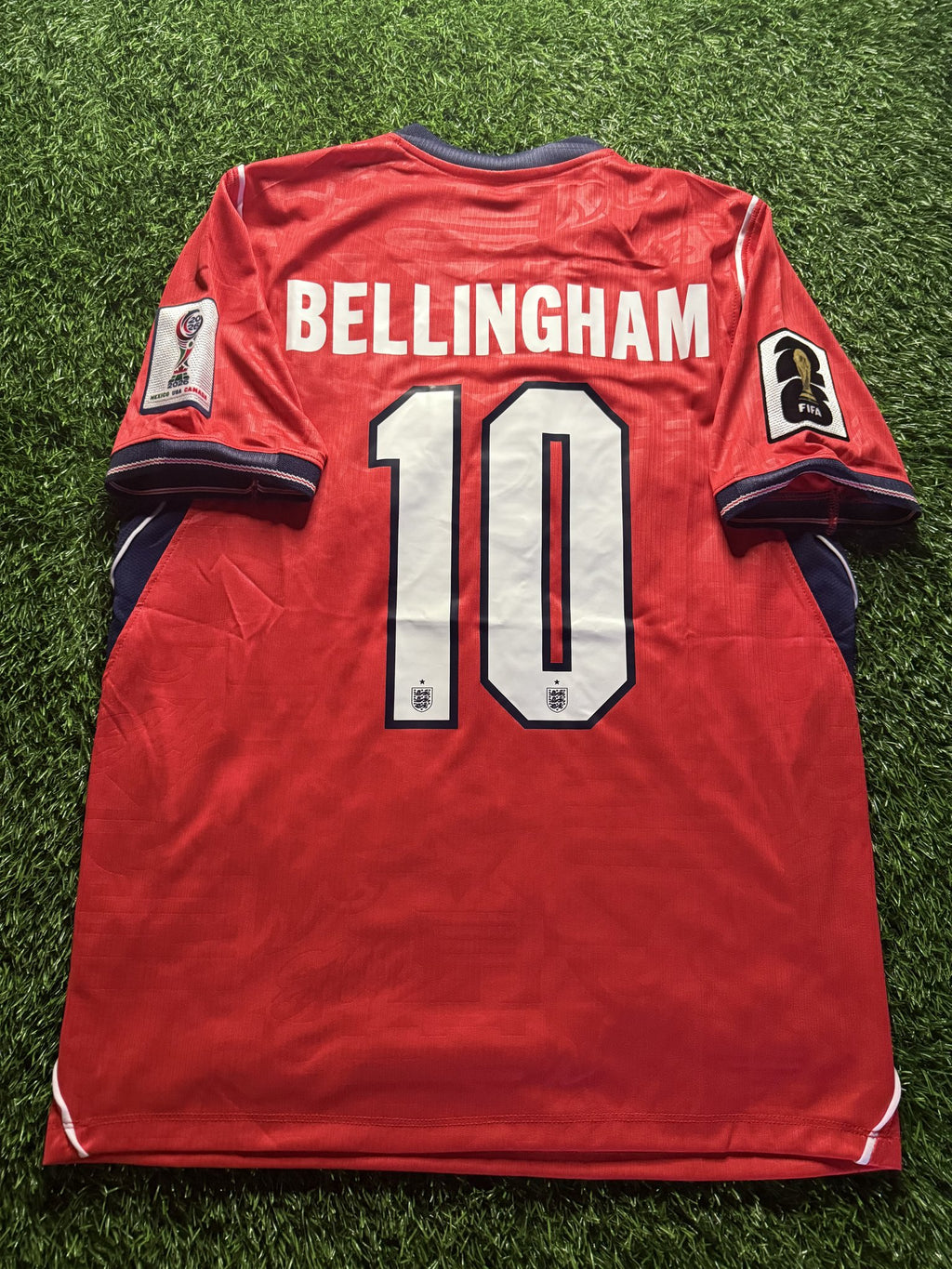 England 2026 World Cup Away Jersey with Patch – Bellingham