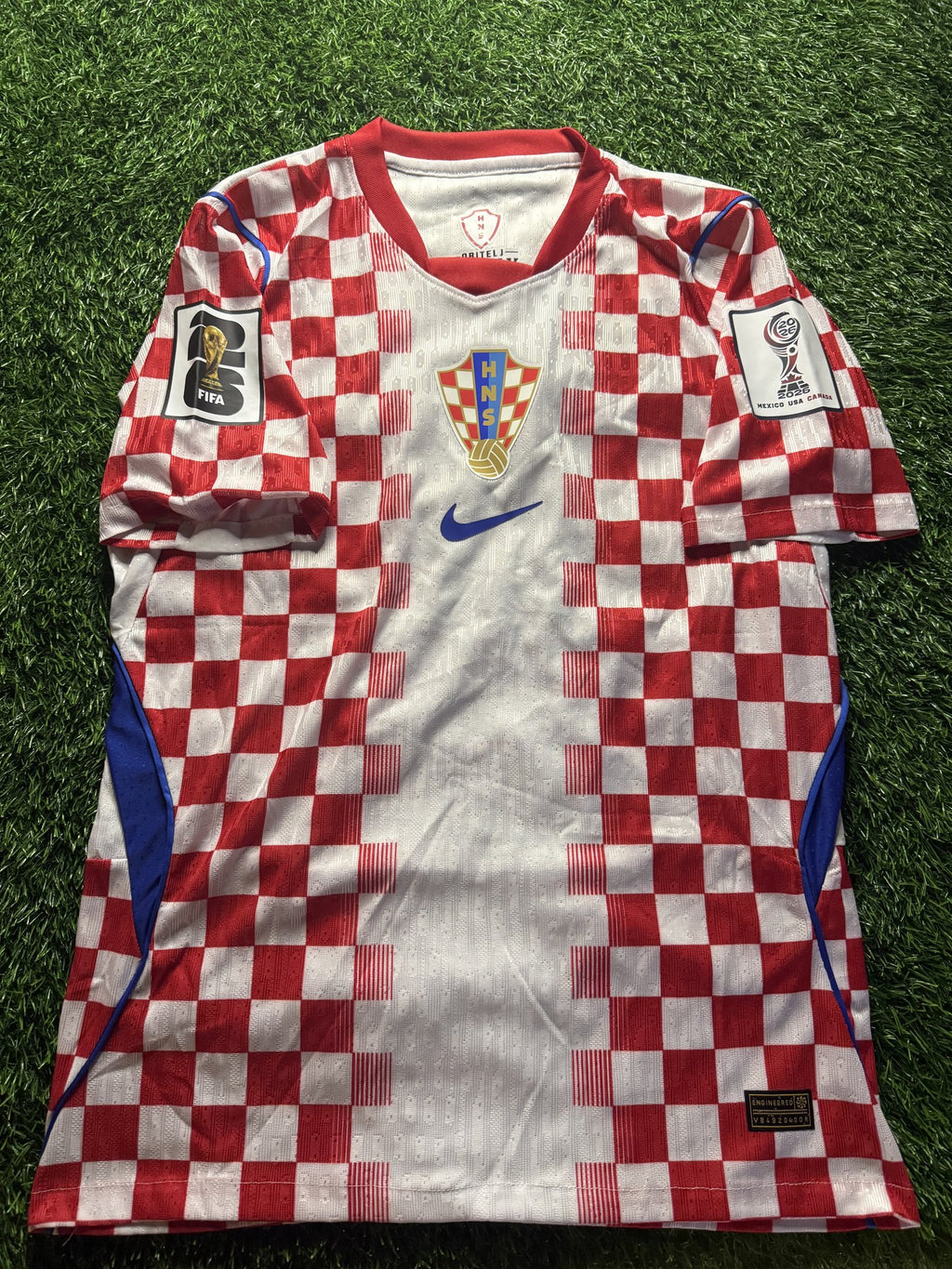 Croatia 2026 World Cup Home Jersey with Patch – Player Version