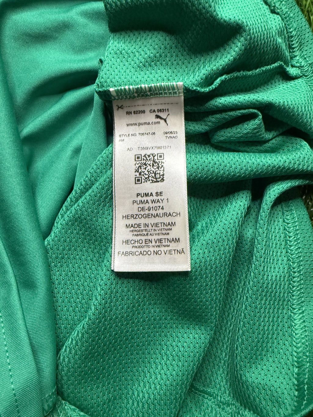 Palmeiras Green Home Jersey