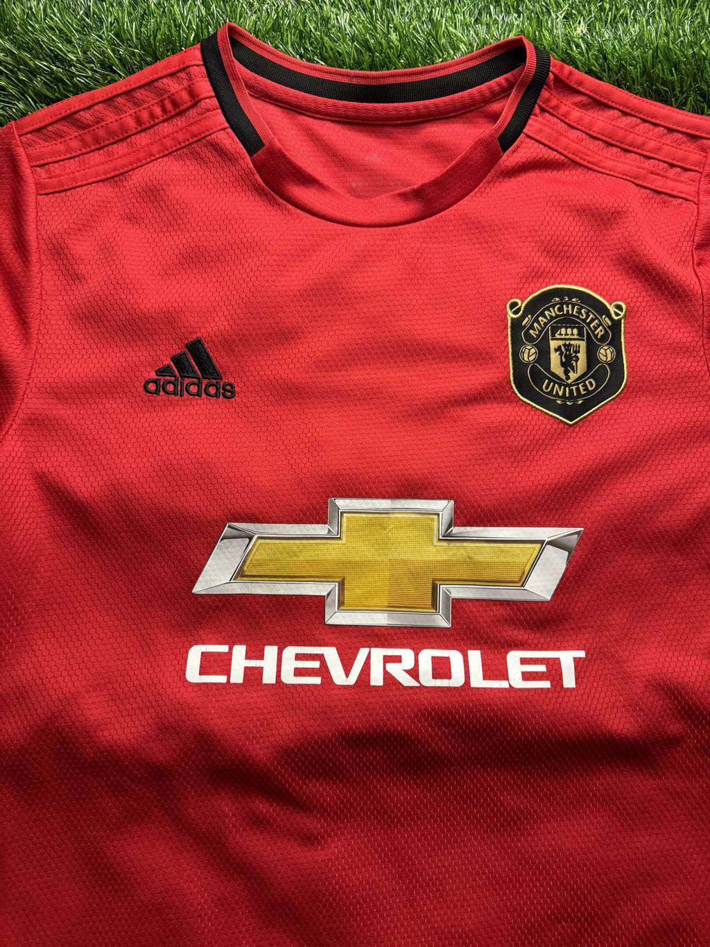 Manchester United 2019/20 Home Jersey (Black Badge)