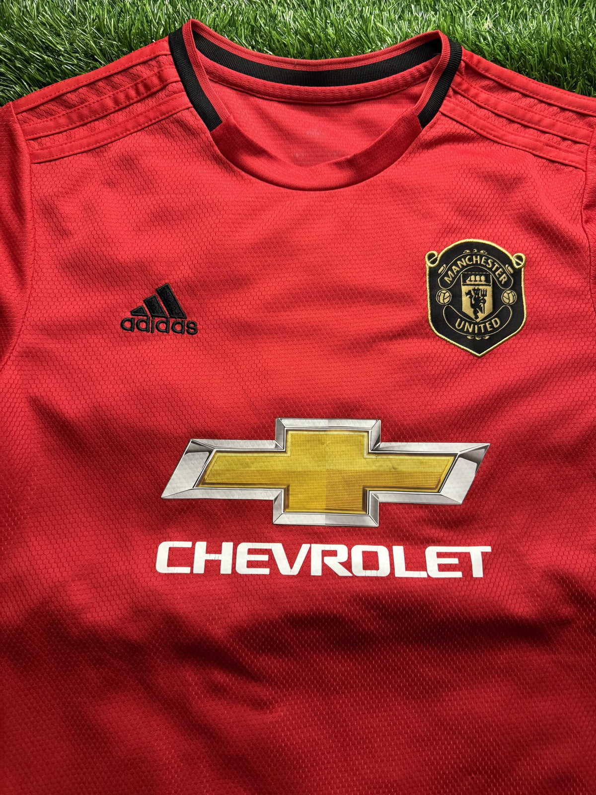 Manchester United 2019/20 Home Jersey (Black Badge)
