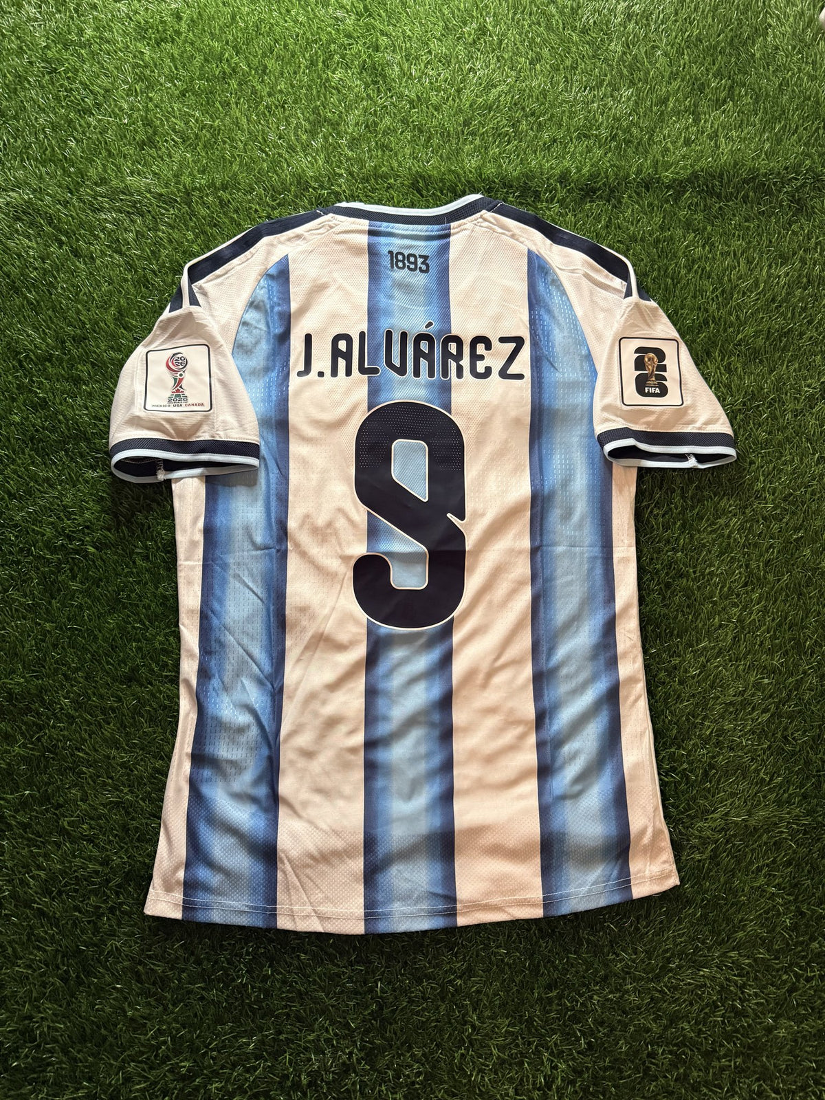 Argentina 2026 World Cup Home Jersey – Julián Álvarez – Player Version