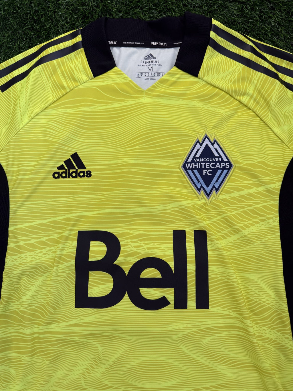 Vancouver Whitecaps Yellow Jersey