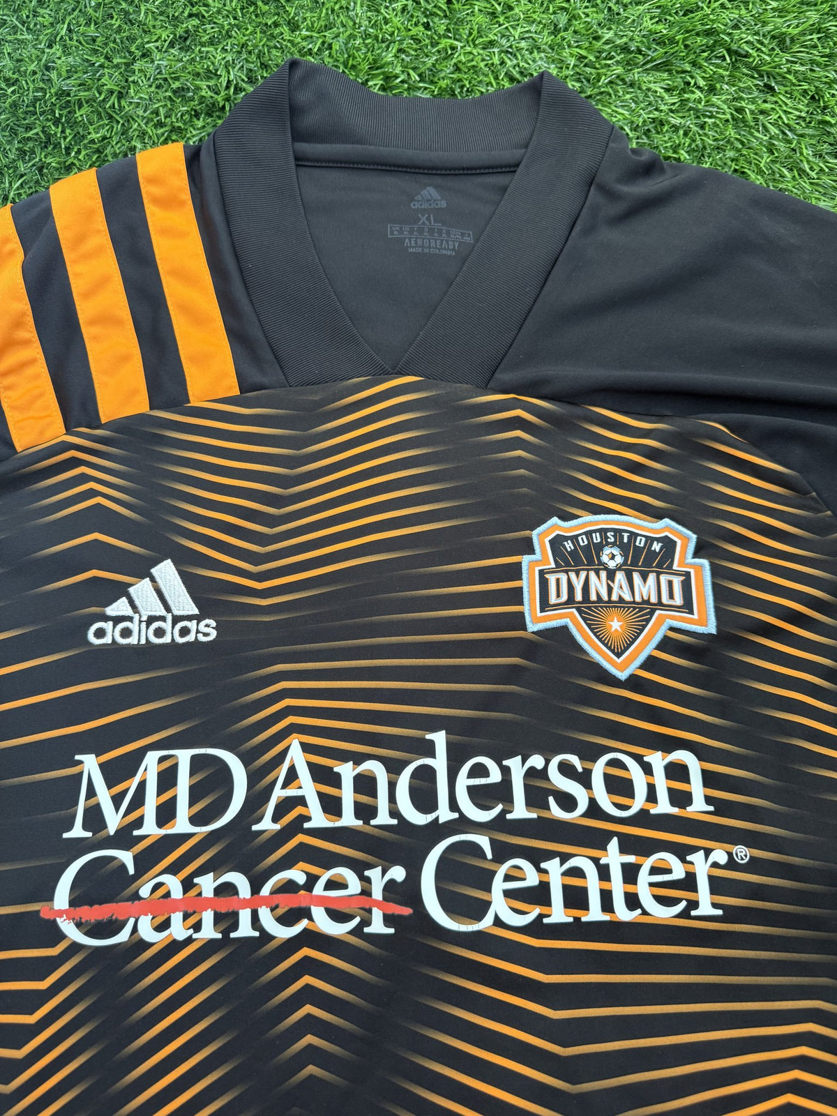 Houston Dynamo Black/Orange Jersey