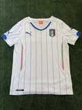 Italy Retro White Away Jersey
