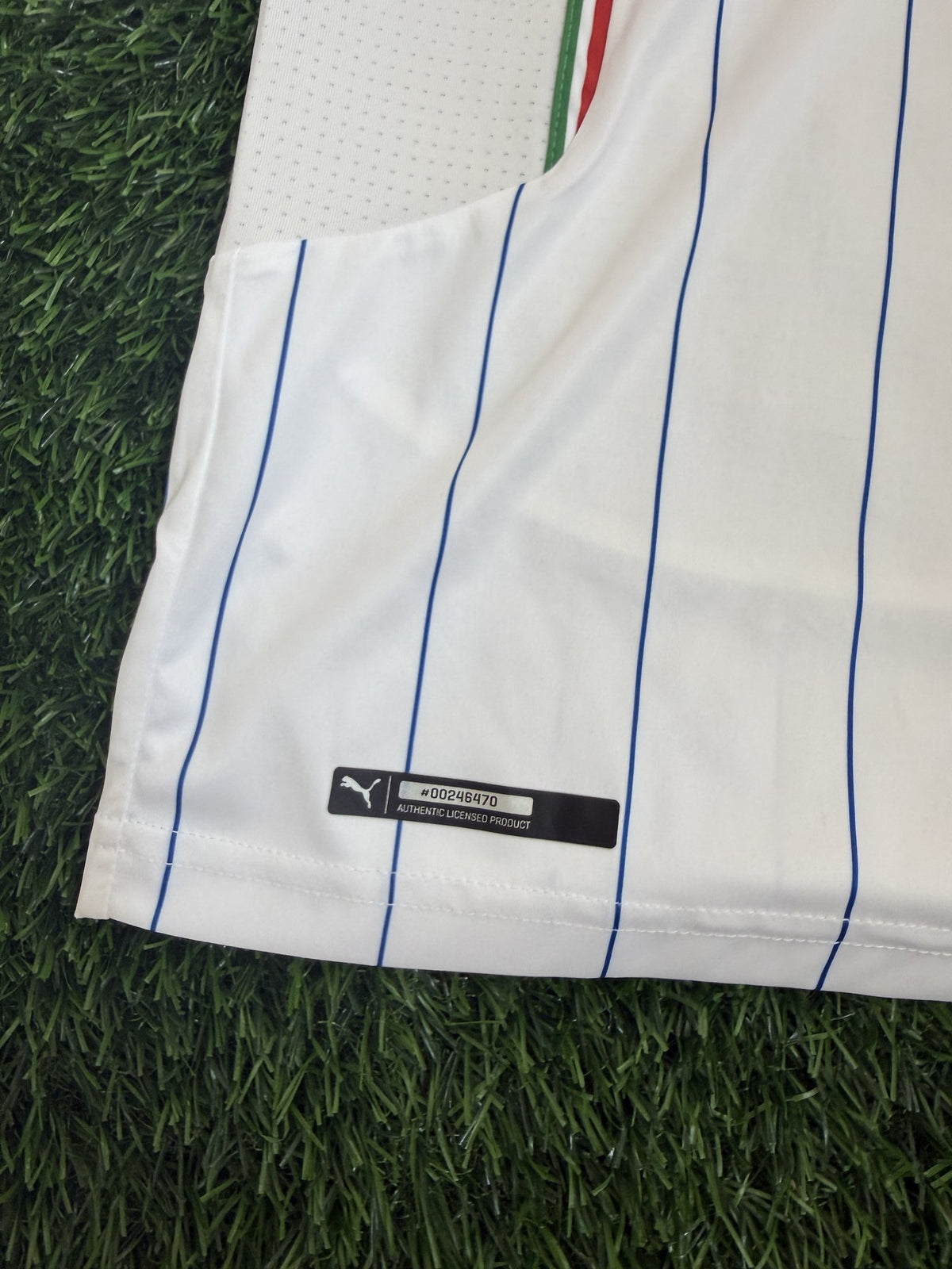 Italy Retro White Away Jersey