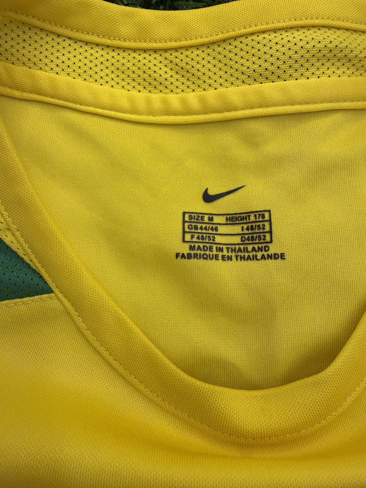 Brazil 2002 World Cup Retro Home Jersey – Ronaldo #9