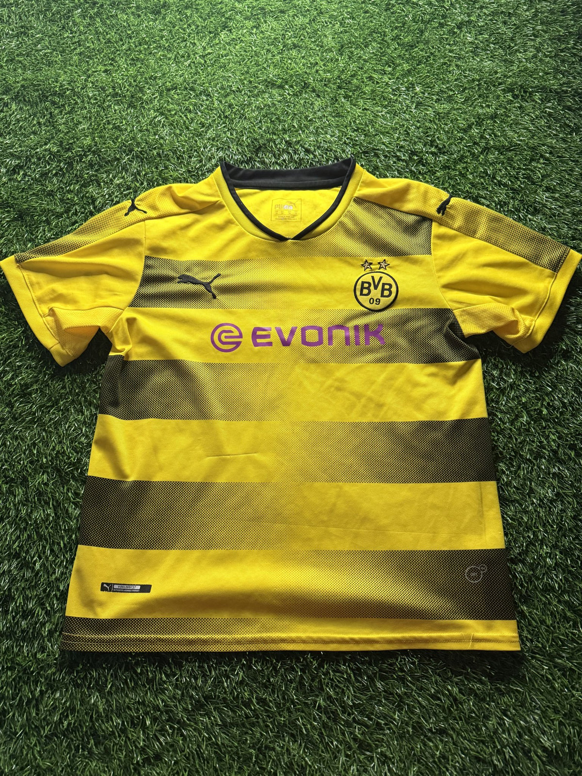 Borussia Dortmund 2017/18 Home Jersey – Pulisic #22 (Youth)