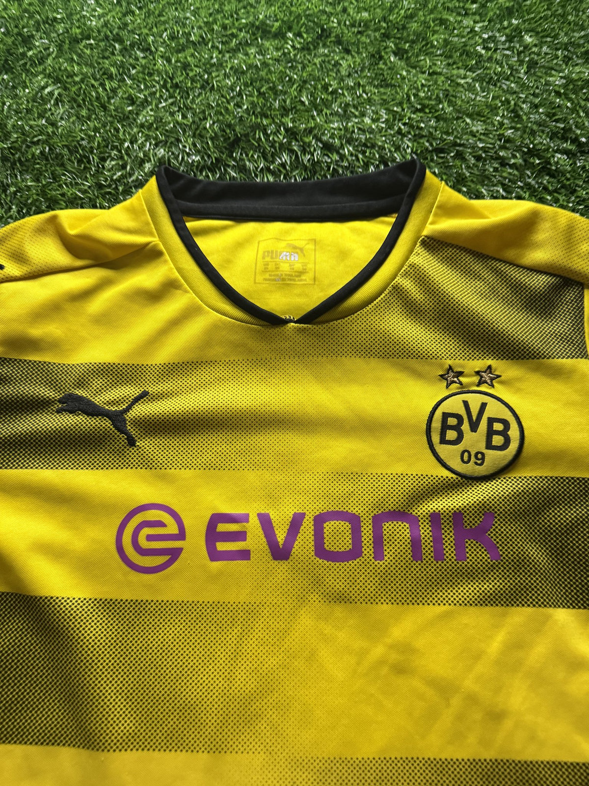 Borussia Dortmund 2017/18 Home Jersey – Pulisic #22 (Youth)