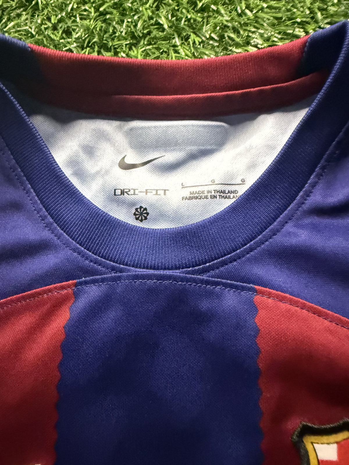 FC Barcelona 2023/24 Home Jersey – Lewandowski #9 (Youth)