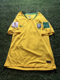 Brazil 2018 World Cup Home Jersey with Patches