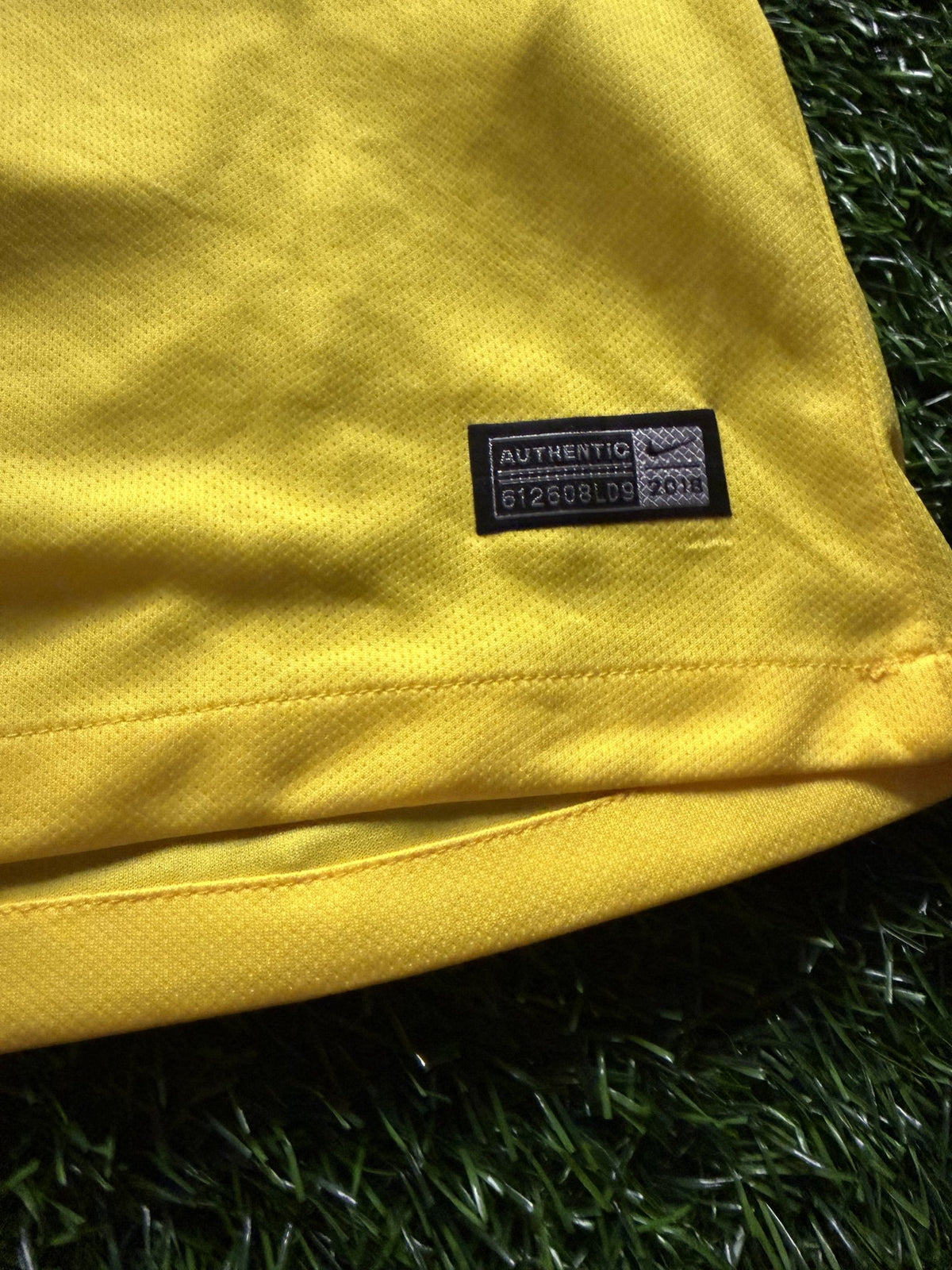 Brazil 2018 World Cup Home Jersey with Patches