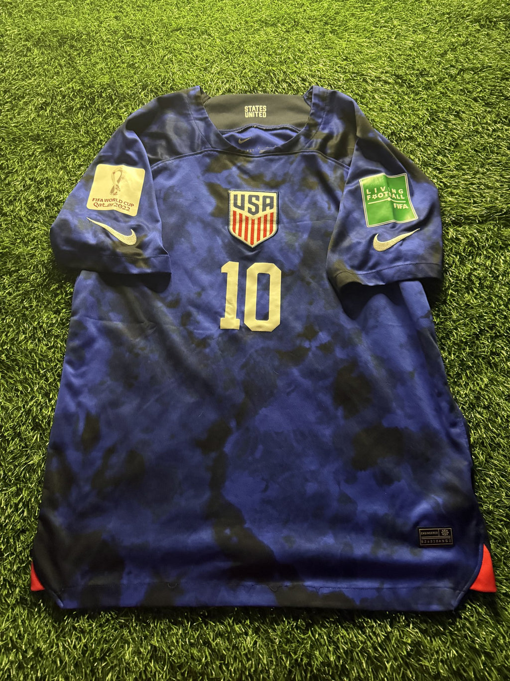 USA 2022 World Cup Blue Away Jersey – Pulisic