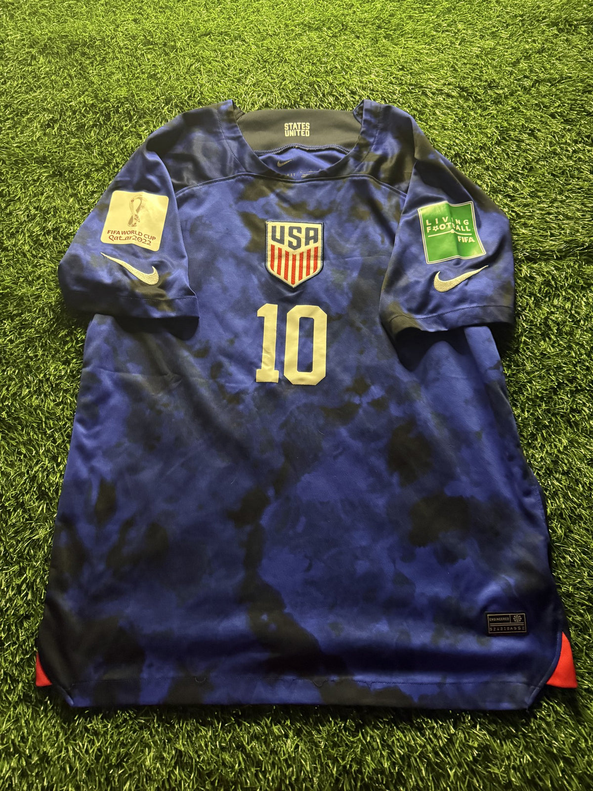 USA 2022 World Cup Blue Away Jersey – Pulisic
