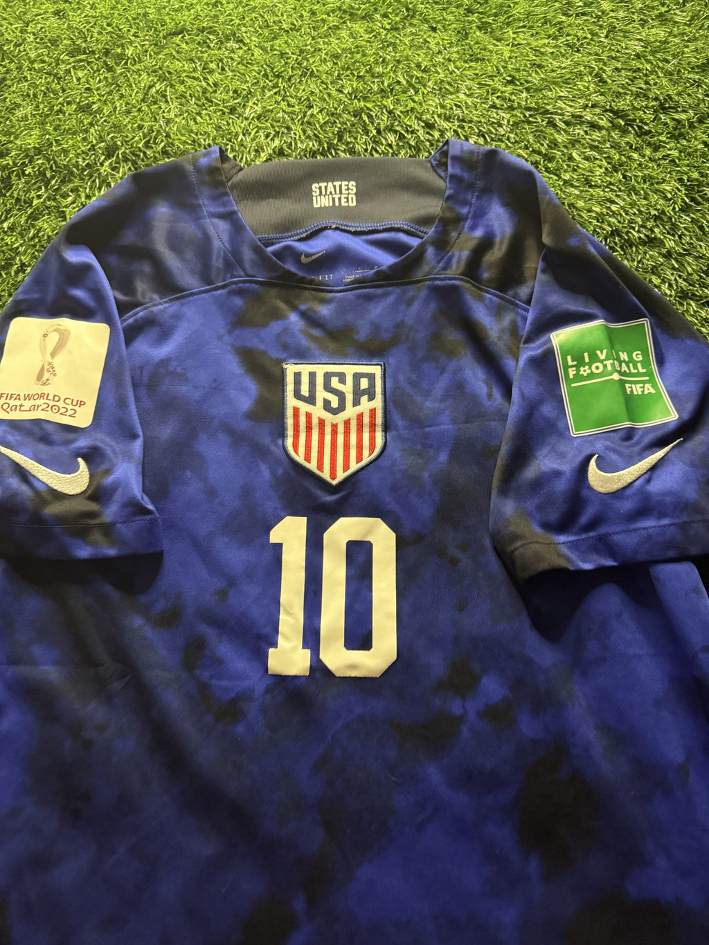 USA 2022 World Cup Blue Away Jersey – Pulisic