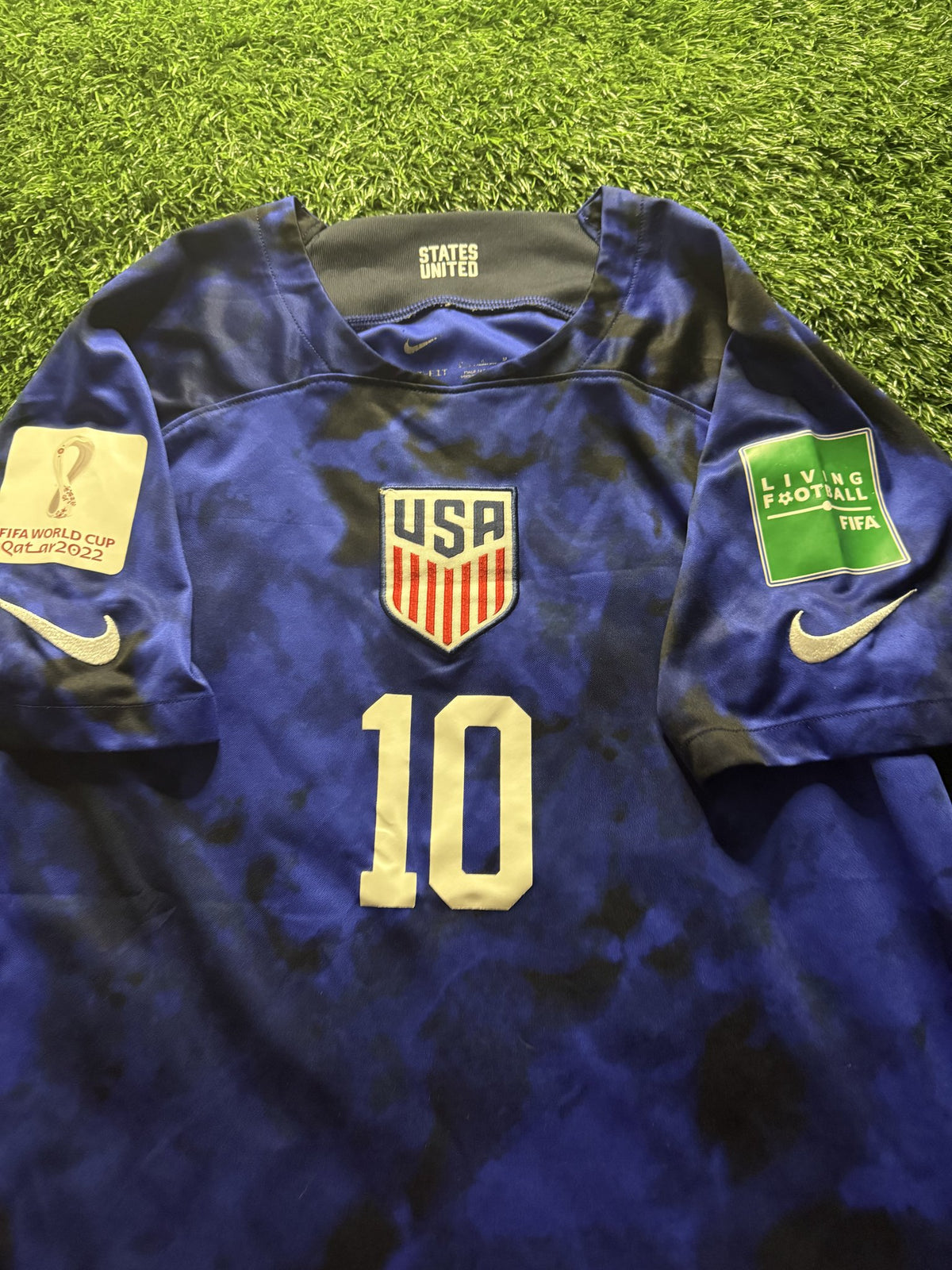 USA 2022 World Cup Blue Away Jersey – Pulisic